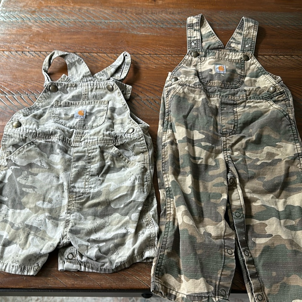 Carhart kids overalls